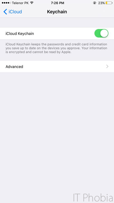 iOS 9 Battery Drain iCloud Keychain