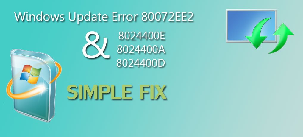 Windows update error 80072ee2 Featured image