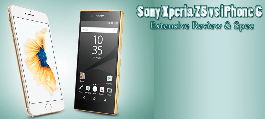 sony xperia z5 vs iphone 6 featured image