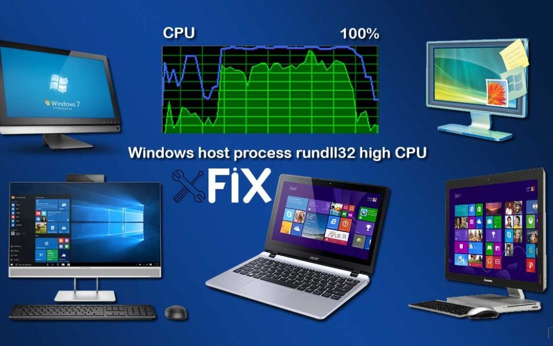 Windows host process rundll32 high CPU usage Fix – The Easiest Method
