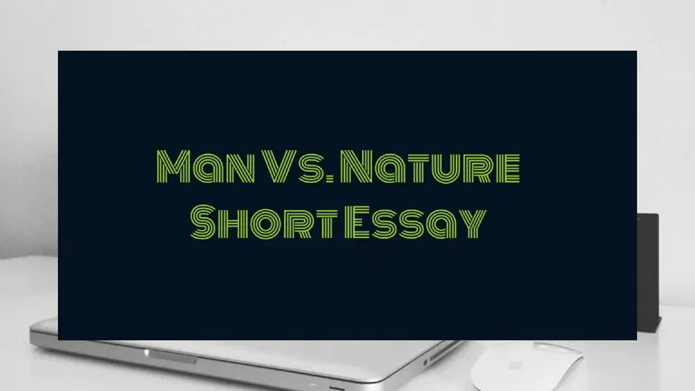 man vs nature essay