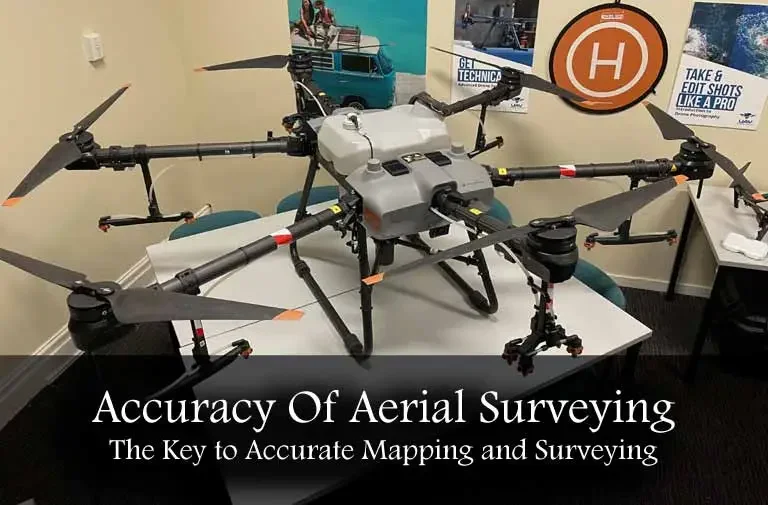 accuracy of aerial surveying