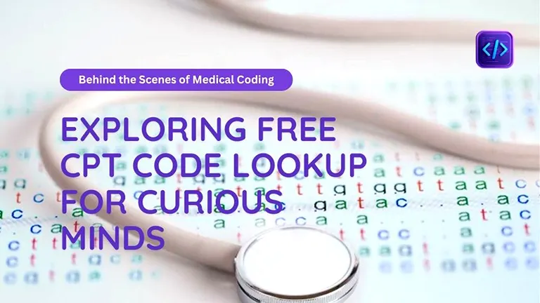 Exploring Free CPT Code Lookup for Curious Minds